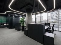 工業(yè)風格辦公室裝修裝飾設(shè)計效果-1507-02